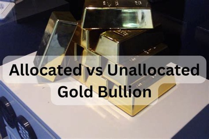 Allocated vs Unallocated Gold Bullion Gold Investing APMEX