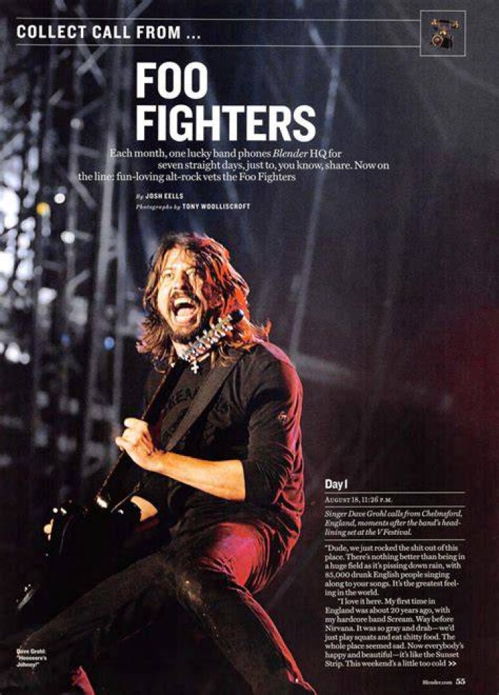 FooArchive Foo Fighters Interviews & Features