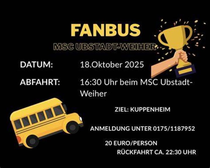Lübeck Cougars Fanbus rollt zum TestMatch nach Berlin